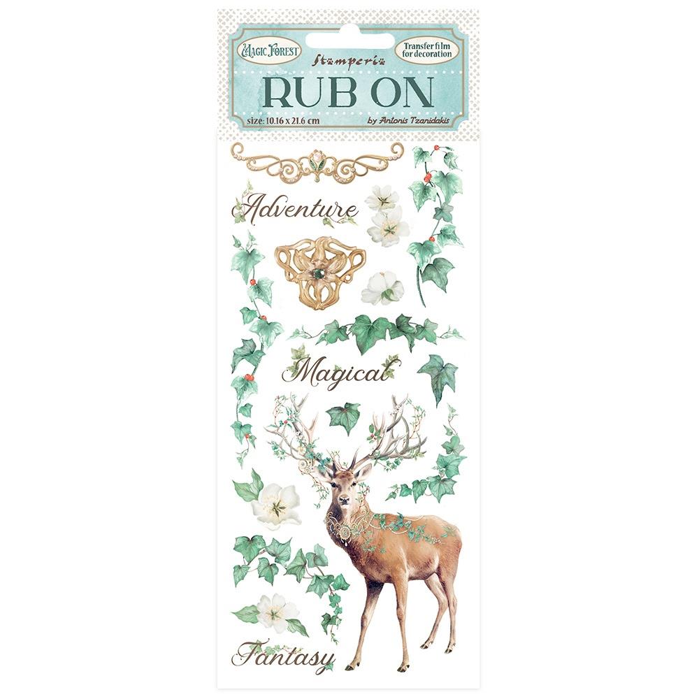 Stamperia Rub-On - Magic Forest Deer