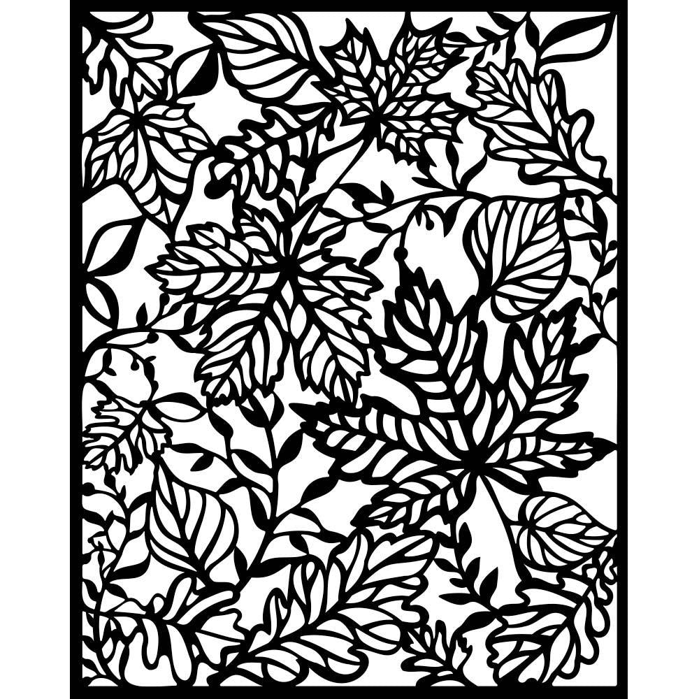 Stamperia Stencil - Magic Forest Leaves
