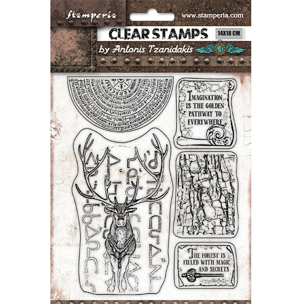 Stamperia Clear Stamps - Magic Forest Deer