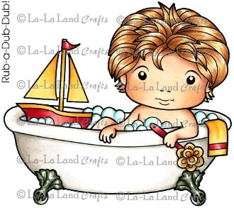 La La Land stamps 'Bath Time Luka'