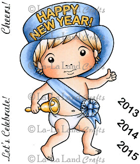 La La Land stamp 'Baby New Year Luka'