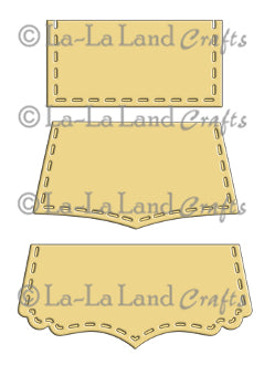 La La Land 'Stitched Tabs' Die (set of 3)