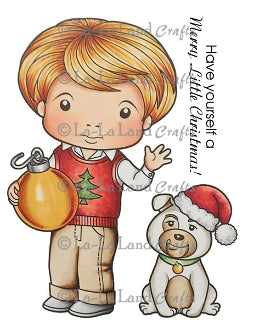 La La Land 'Christmas Ornament Luka' (with Tuffy and Sentiment) Rubber Stamp