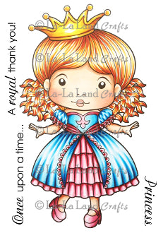 La La Land 'Sassy Princess Marci' (with Sentiments) Rubber Stamp