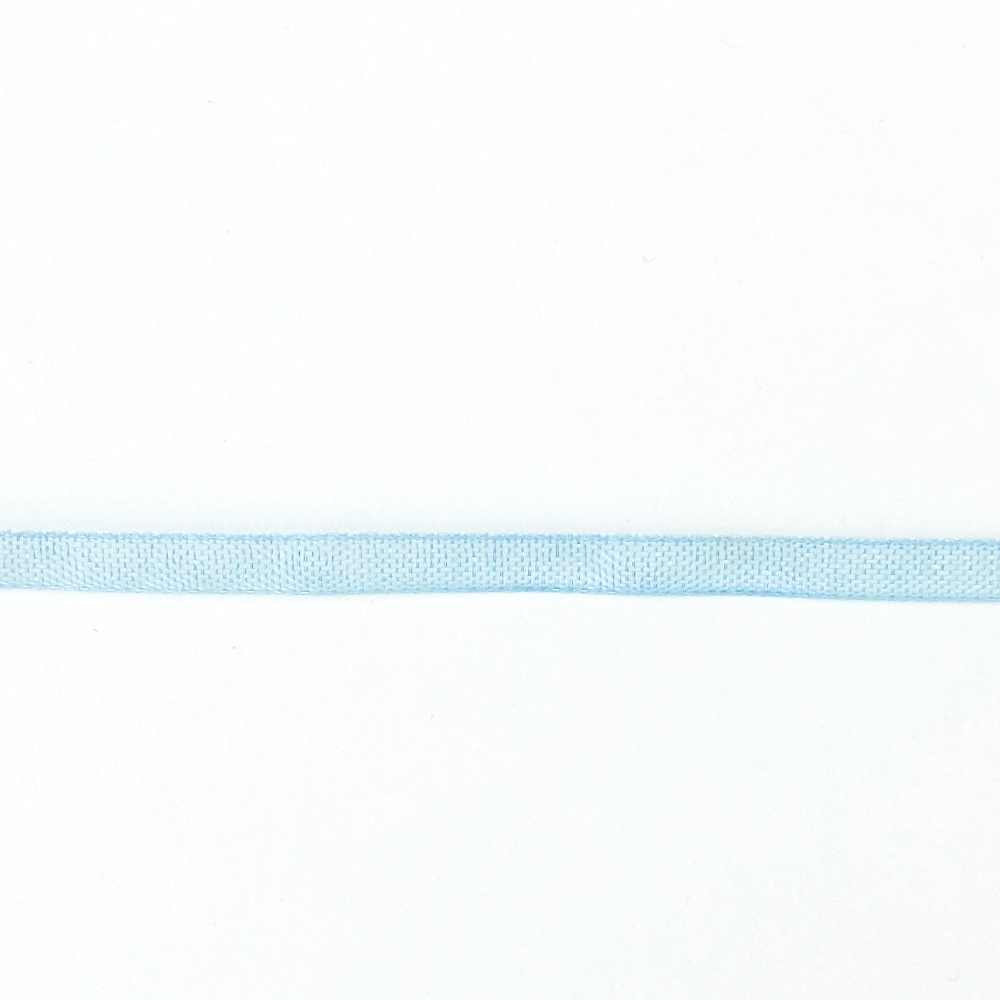 1/8 Inch Organdy ribbon 'Aqua' - Crafty Divas
