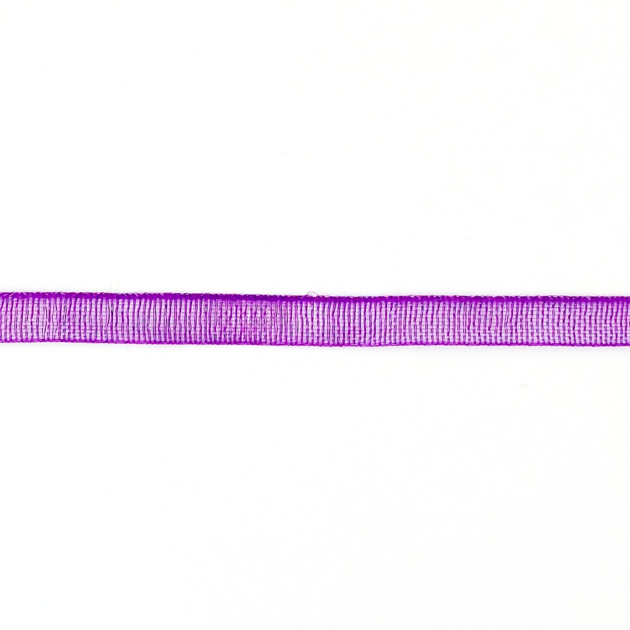 1/8 Inch Organdy ribbon 'Purple' - Crafty Divas