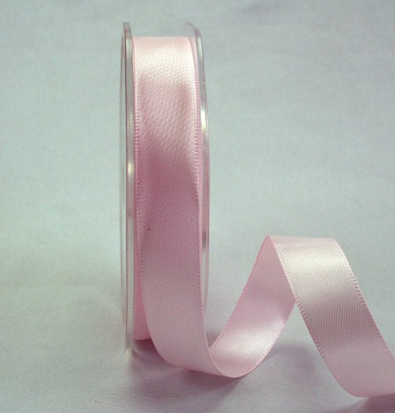 3mm Double Sided Satin Ribbon - Pale Pink - Crafty Divas