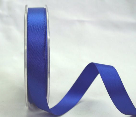 3mm Double Sided Satin Ribbon - Royal Blue - Crafty Divas