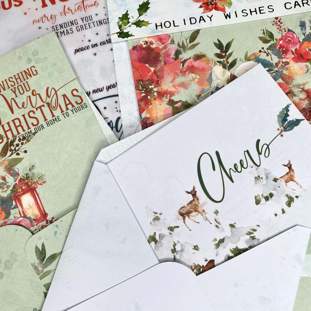 49 And Market Card Kit - ARToptions Holiday Wishes - Crafty Divas