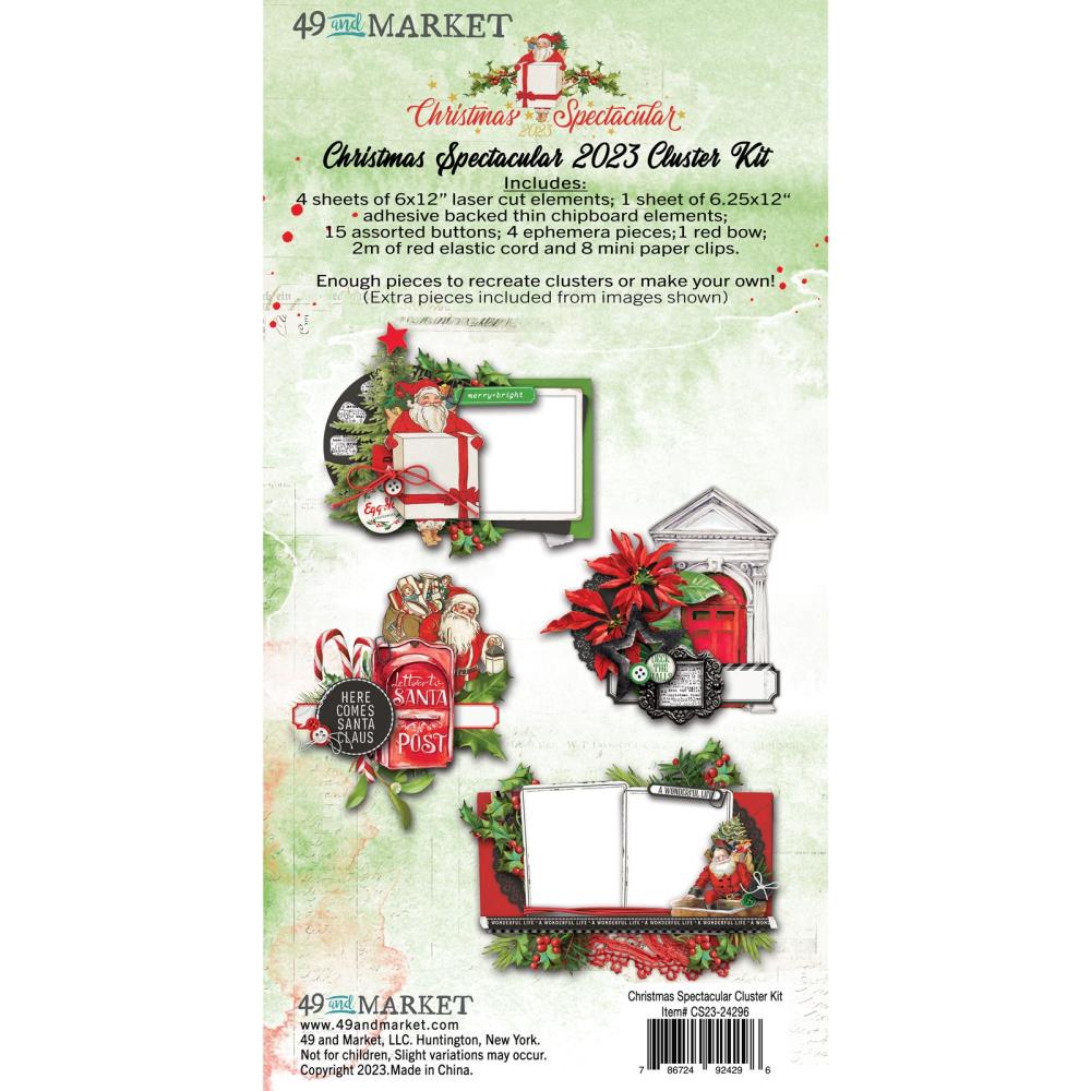 49 And Market Cluster Kit - Christmas Spectacular 2023 - Crafty Divas