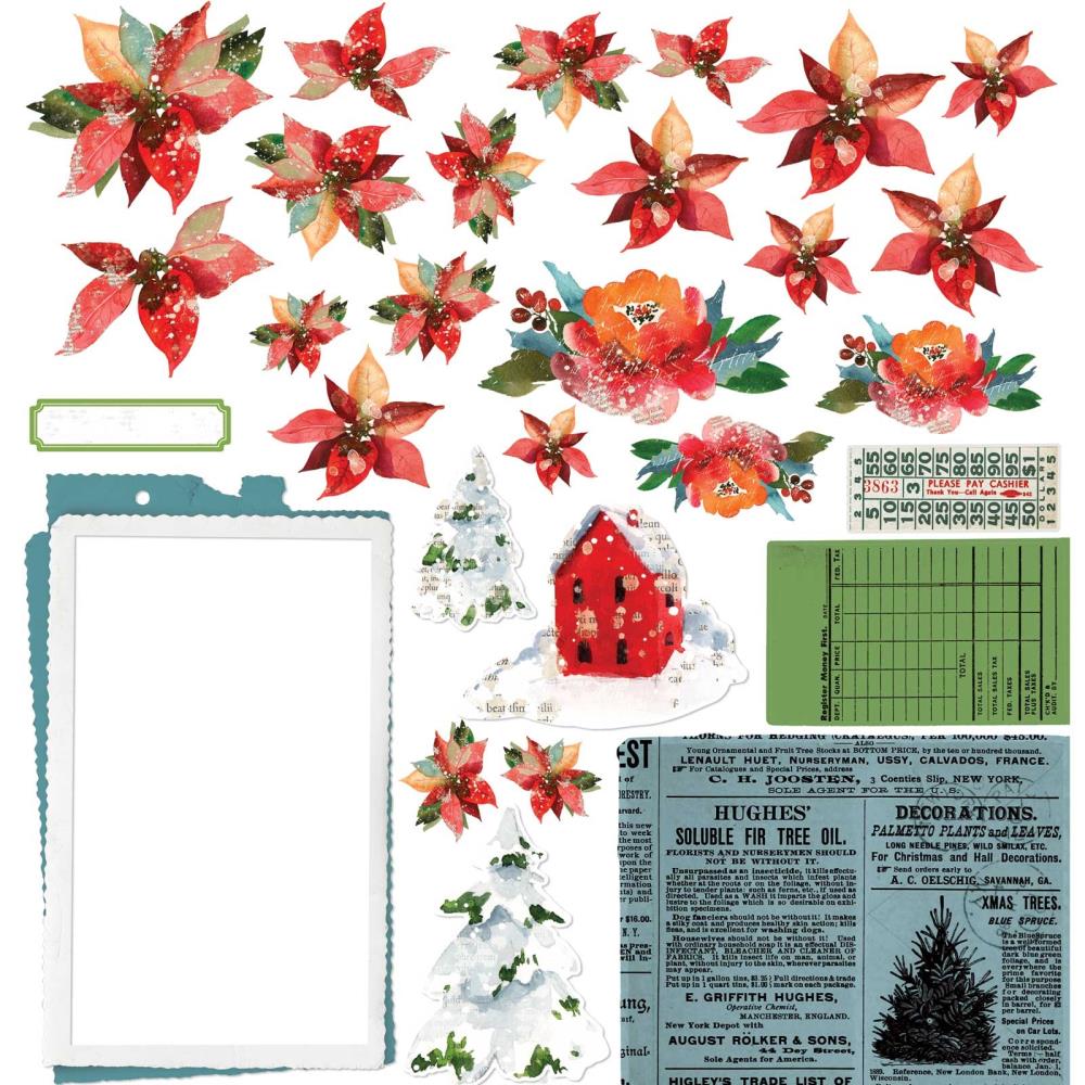 49 And Market Collection Pack 12X12 - ARToptions Holiday Wishes - Crafty Divas