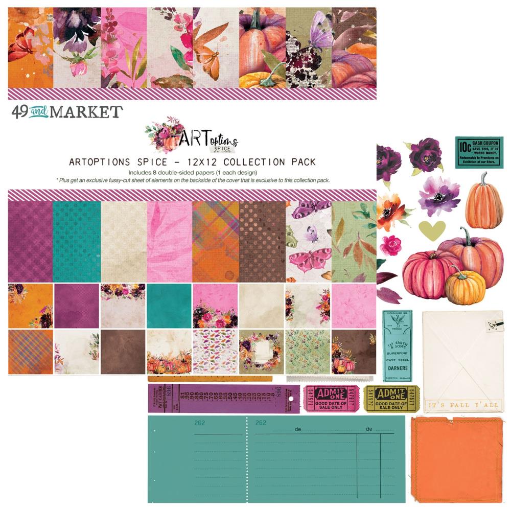49 And Market Collection Pack 12X12 - ARToptions Spice - Crafty Divas