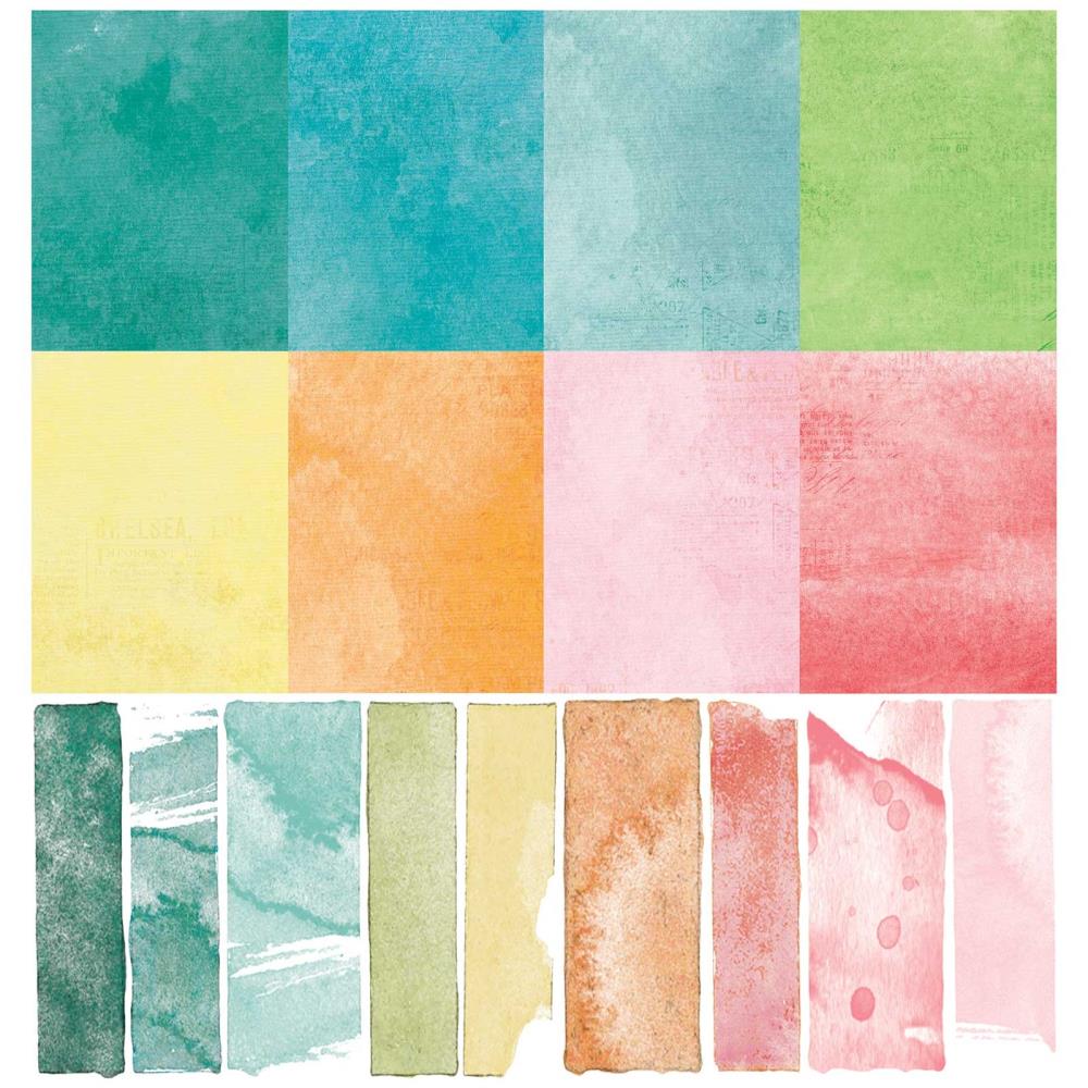 49 And Market Collection Pack 12X12 - Spectrum Sherbet Solids - Crafty Divas