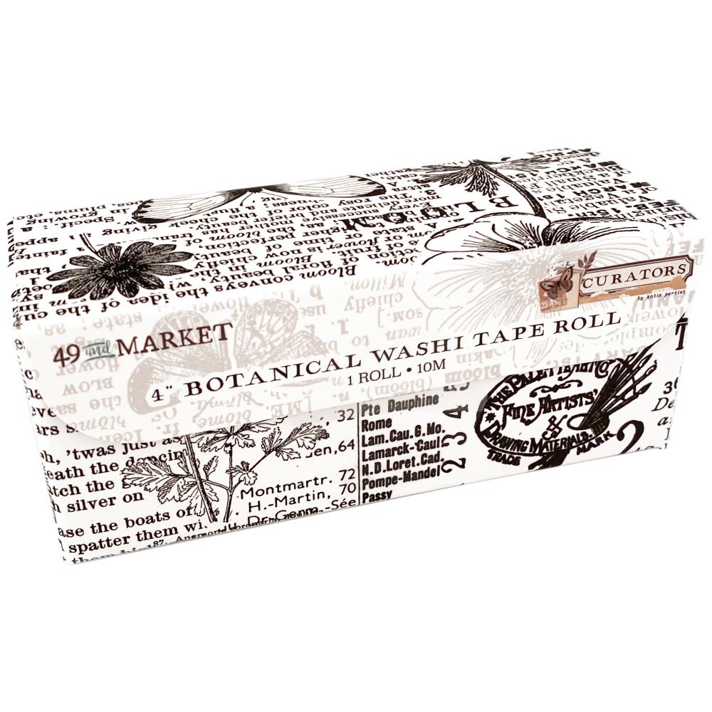 49 And Market Curators Washi Tape Roll - Botanical - Crafty Divas