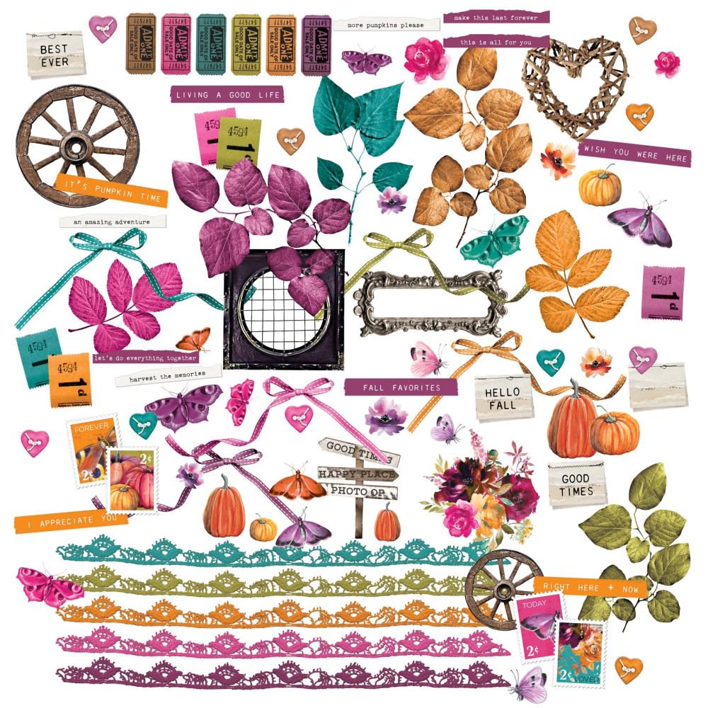 49 And Market - Laser Cut Outs - Elements - Spice - Crafty Divas
