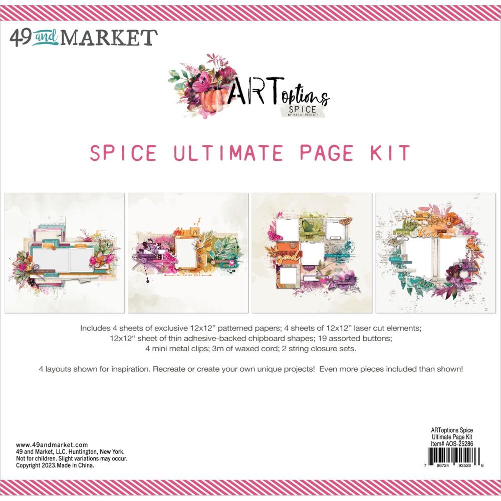 49 And Market Ultimate Page Kit - ARToptions Spice - Crafty Divas