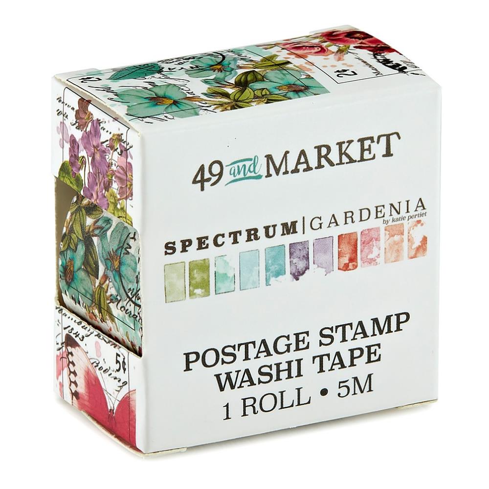 49 And Market Washi Tape Roll - Postage Stamp - Spectrum Gardenia - Crafty Divas