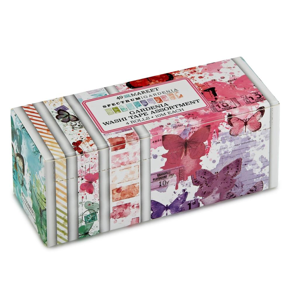 49 And Market Washi Tape - Spectrum Gardenia Assortment 4 Rolls - Crafty Divas