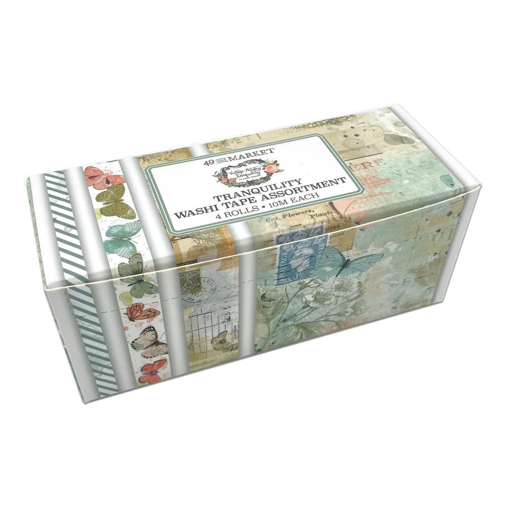 49 And Market Washi Tape - Vintage Artistry Tranquility - Crafty Divas