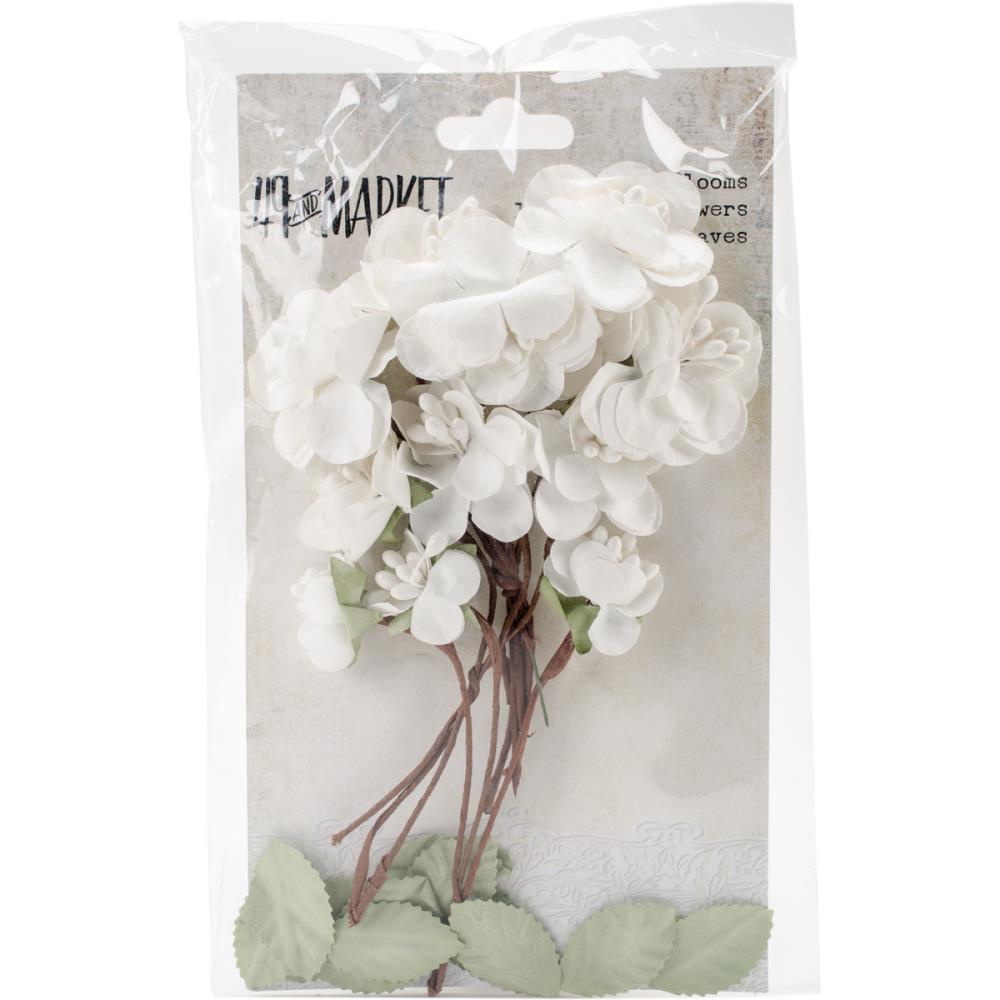 49 & Market- Garden Blooms- Alabaster - Crafty Divas