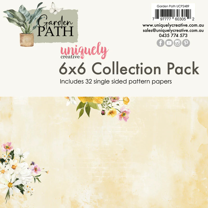Uniquely Creative - 6x6 Collection Pack Mini - Garden Path