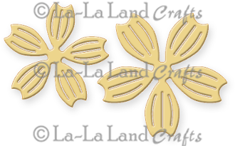 La La Land- Notched Flowers Die (set of 2)