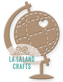 La La Land- Heart Globe Die