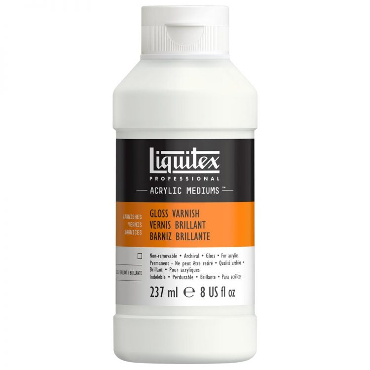 Liquitex Acrylic Mediums 237ml - Gloss Varnish