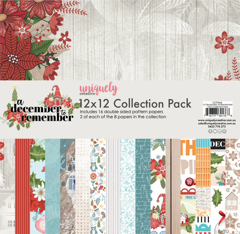 Uniquely Creative - 12x12 Collection Pack - A December to Remember