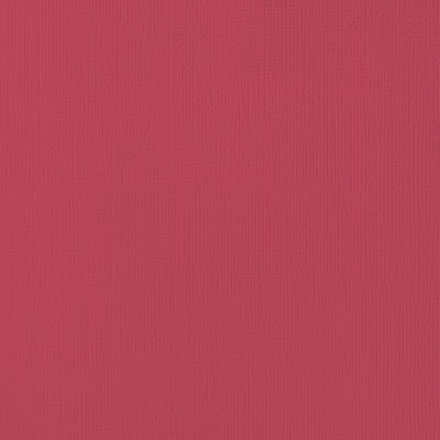 Textured Cardstock - Crimson 