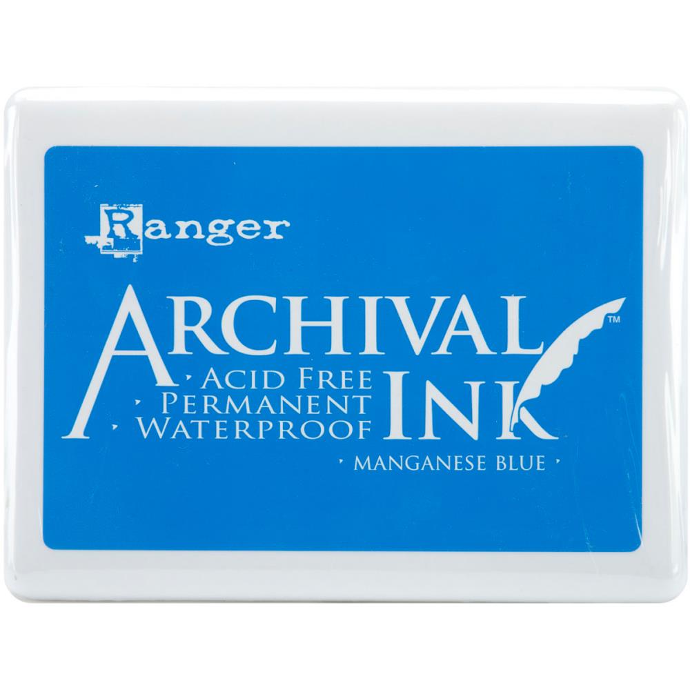 Archival Ink Jumbo Ink Pad - Manganese Blue