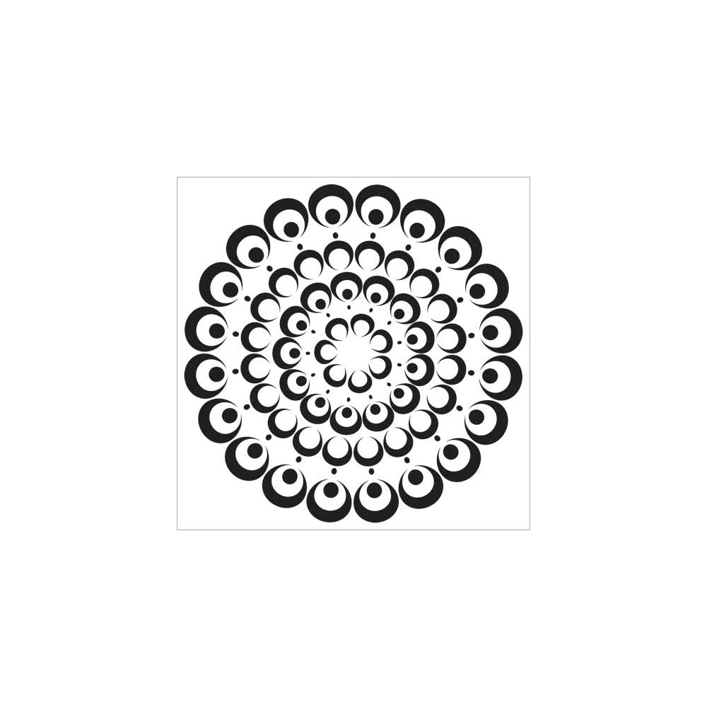 Crafters Workshop Template 6X6 - Bubble Doily