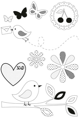 Butterfly Kisses- Clear Stamp