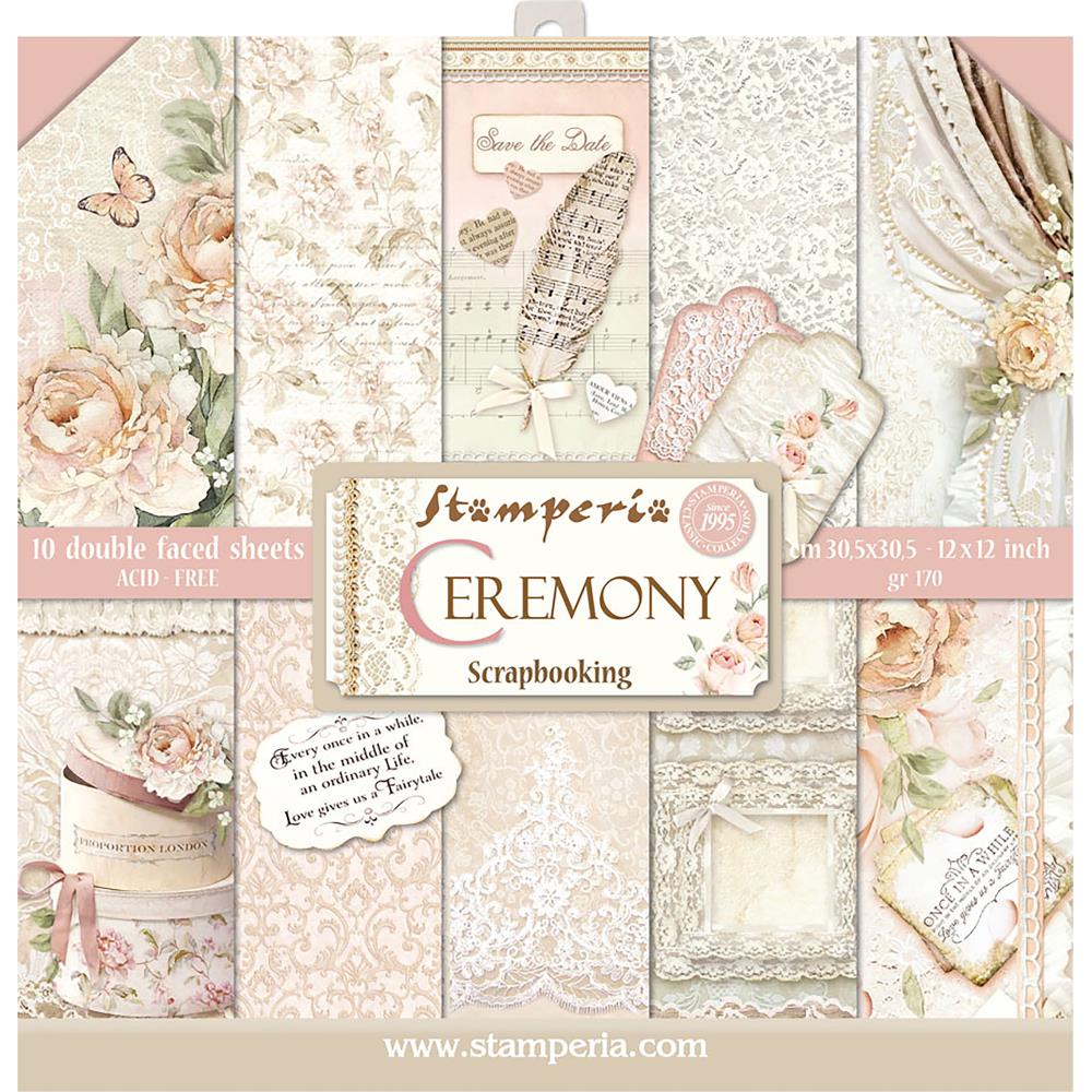 Stamperia Double-Sided Paper Pad - Ceremony