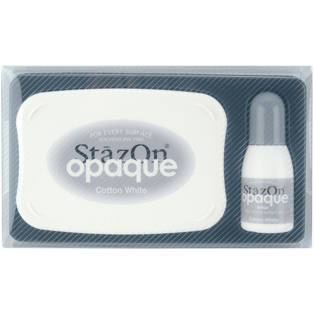 StazOn Opaque Ink Kit - Cotton White