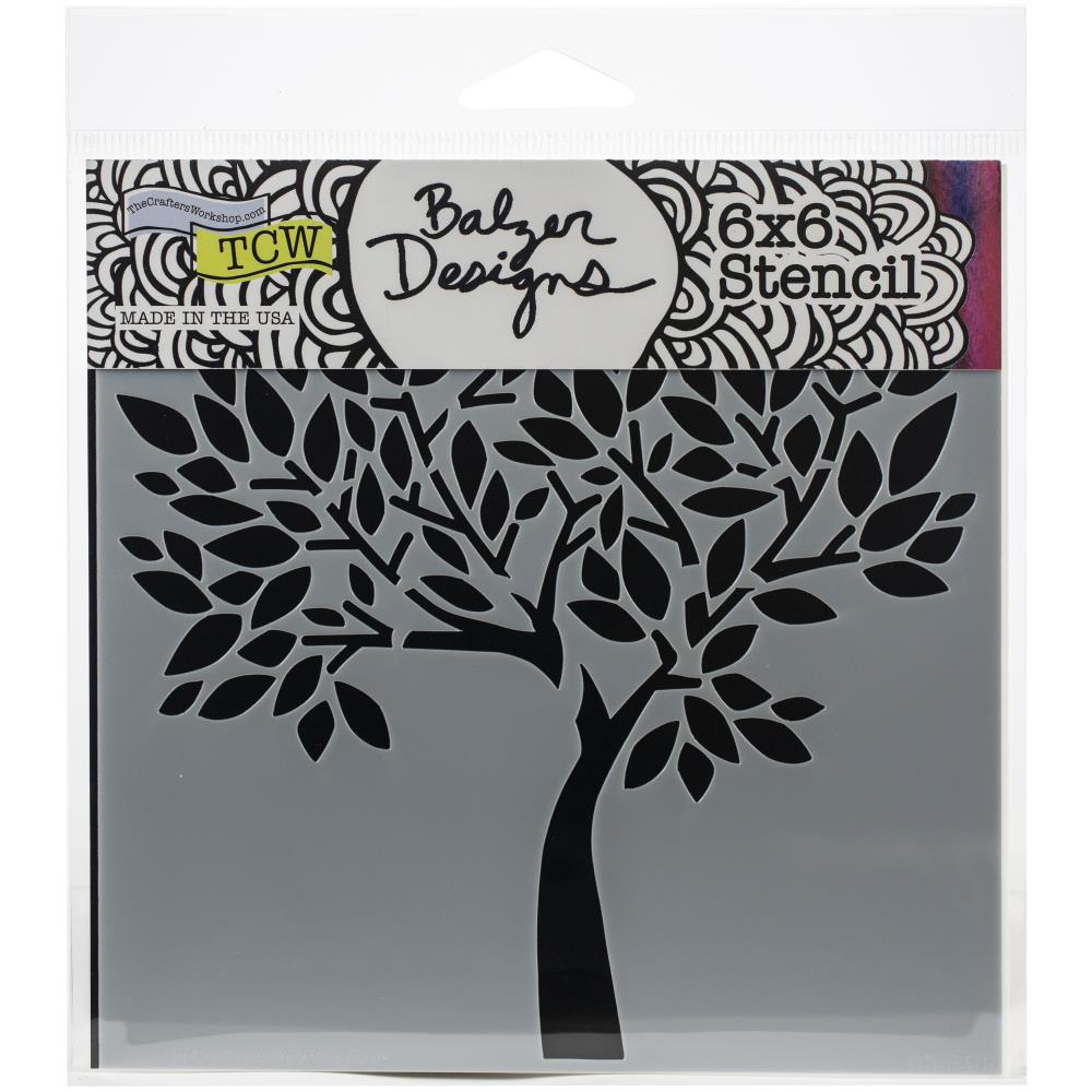 Crafters Workshop Template 6X6 - Faithful Tree