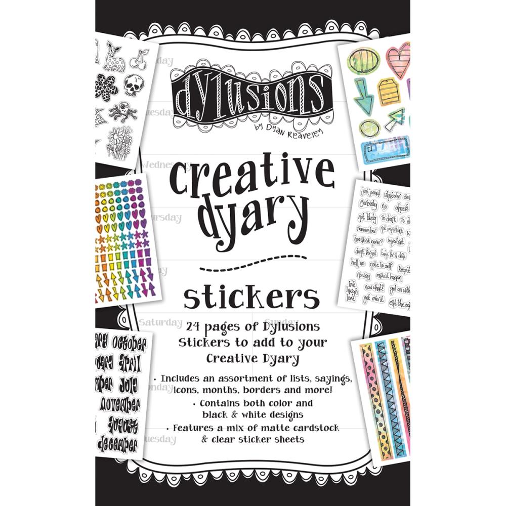 Dyan Reaveleys Dylusions - Creative Dyary - Sticker Book