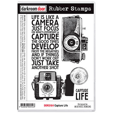 Rubber Stamp Set - Capture Life