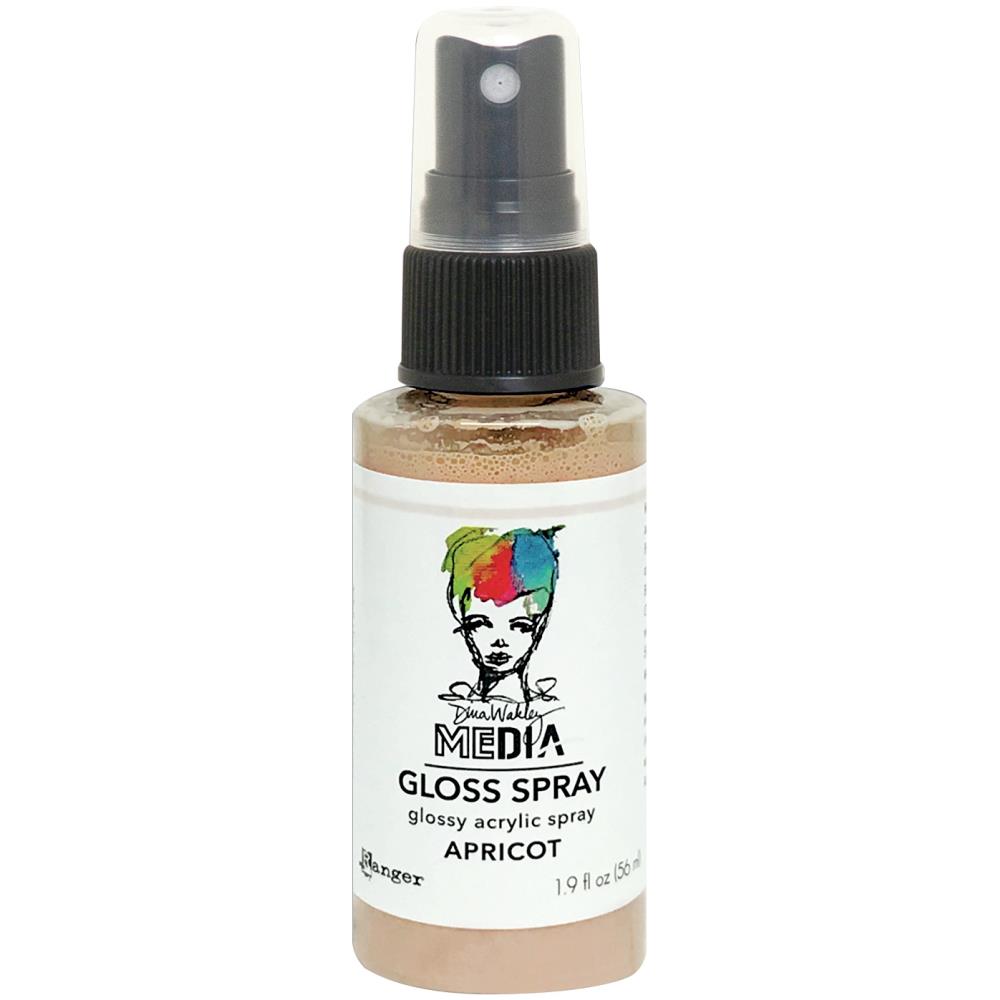 Dina Wakley Media Gloss Sprays - Apricot