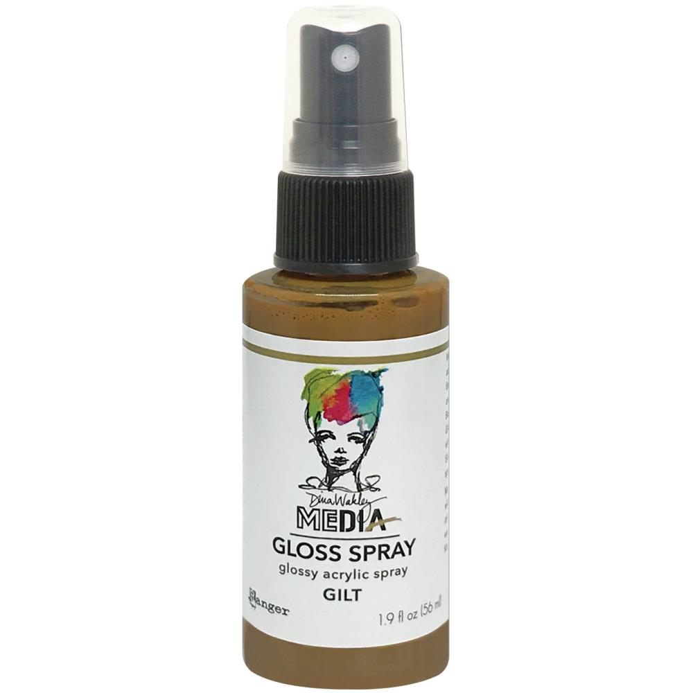 Dina Wakley Media Gloss Sprays - Gilt