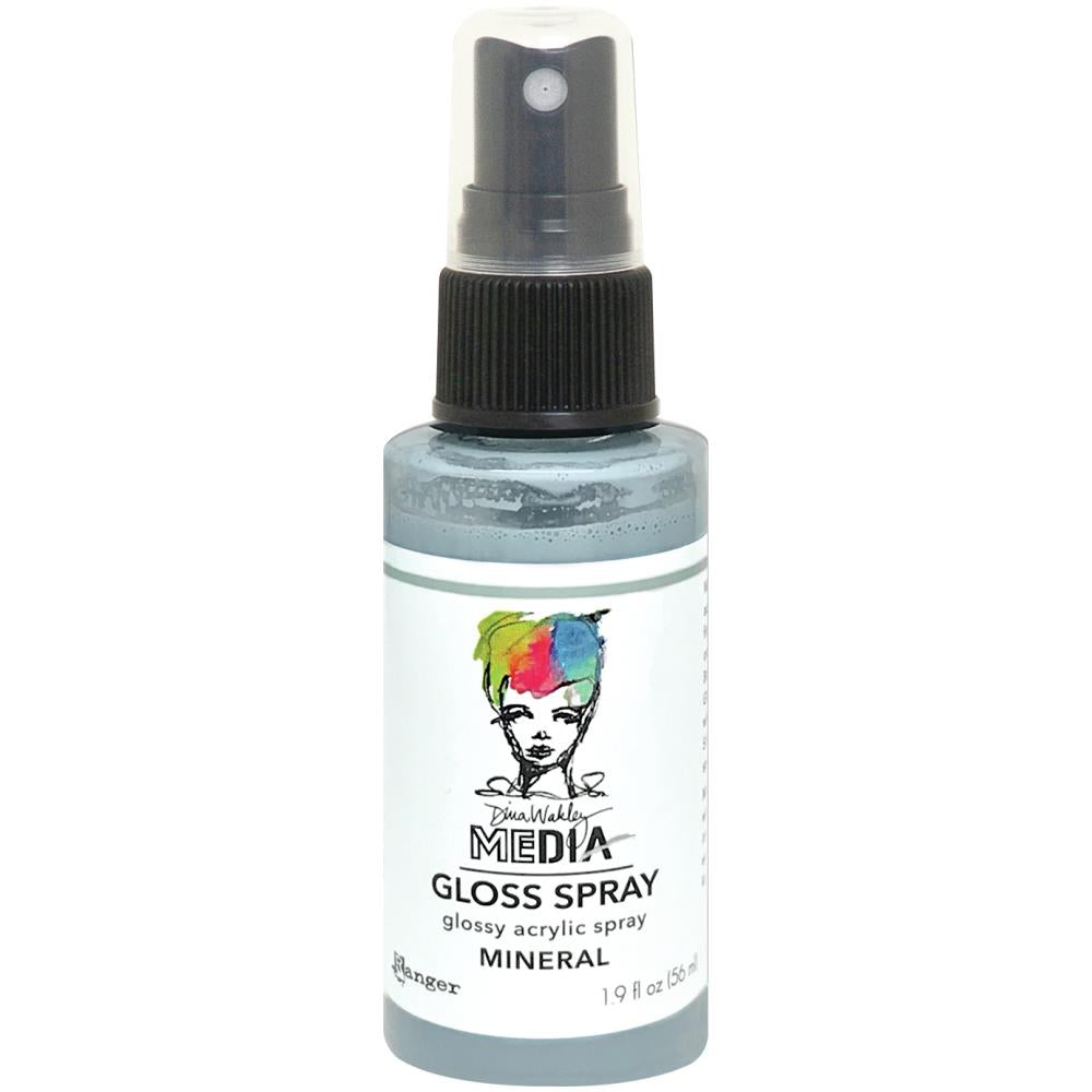 Dina Wakley Media Gloss Sprays - Mineral