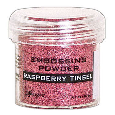 Embossing Powder - Raspberry Tinsel