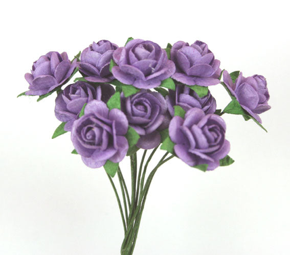 Roses 1.5cm Pale Lavender