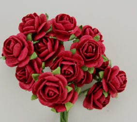 Roses 1.5cm Red
