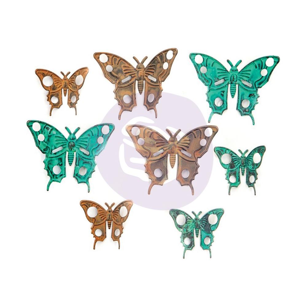 Finnabair Mechanicals - Metal Embellishments - Scrapyard Butterflies