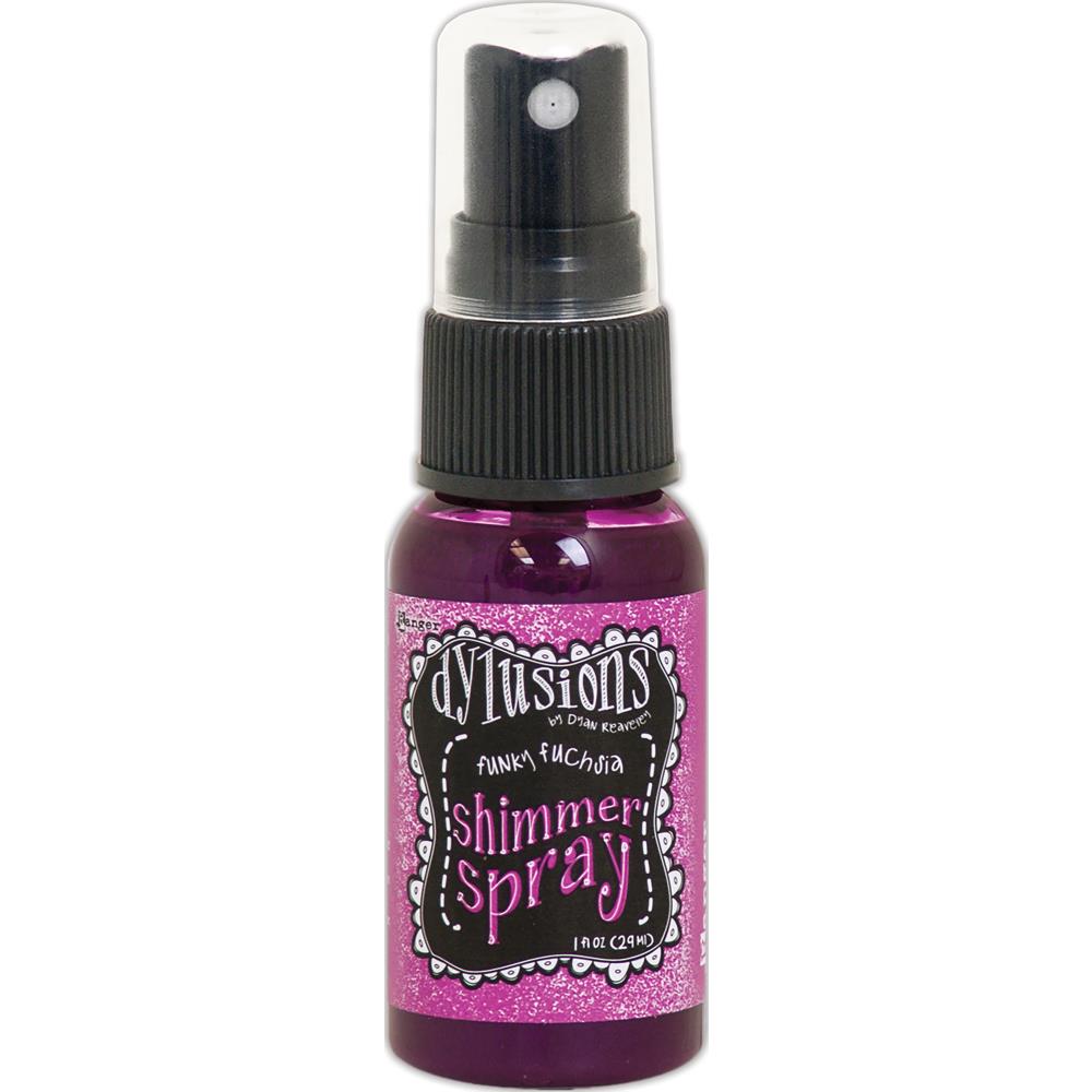 Dylusions Shimmer Sprays - Funky Fuchsia