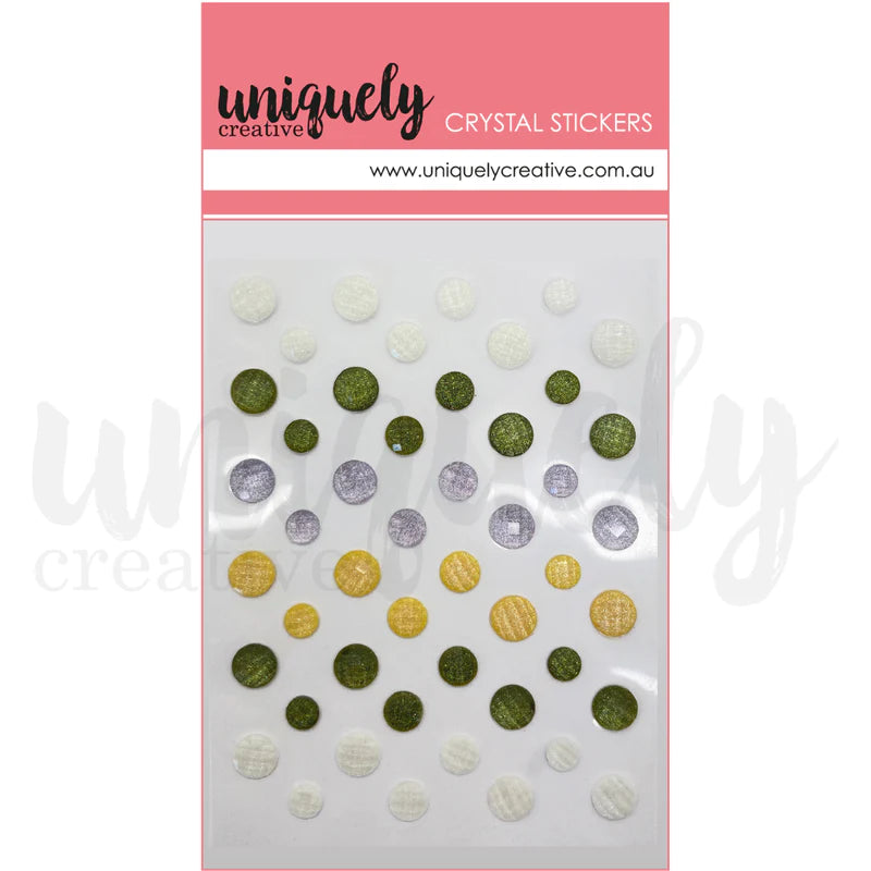 Uniquely Creative - Garden Path Shimmer Crystal Stickers