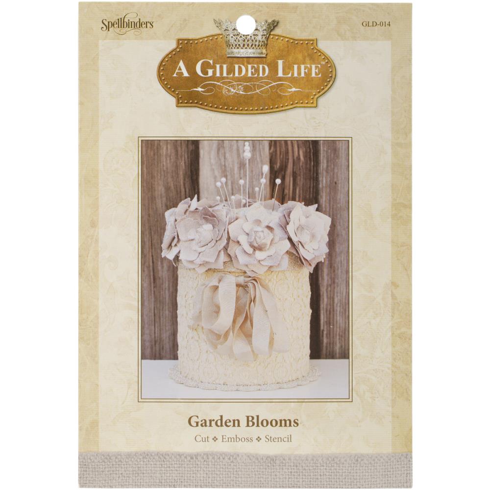 Spellbinders- A Gilded Life Die- Garden Blooms- GLD-014