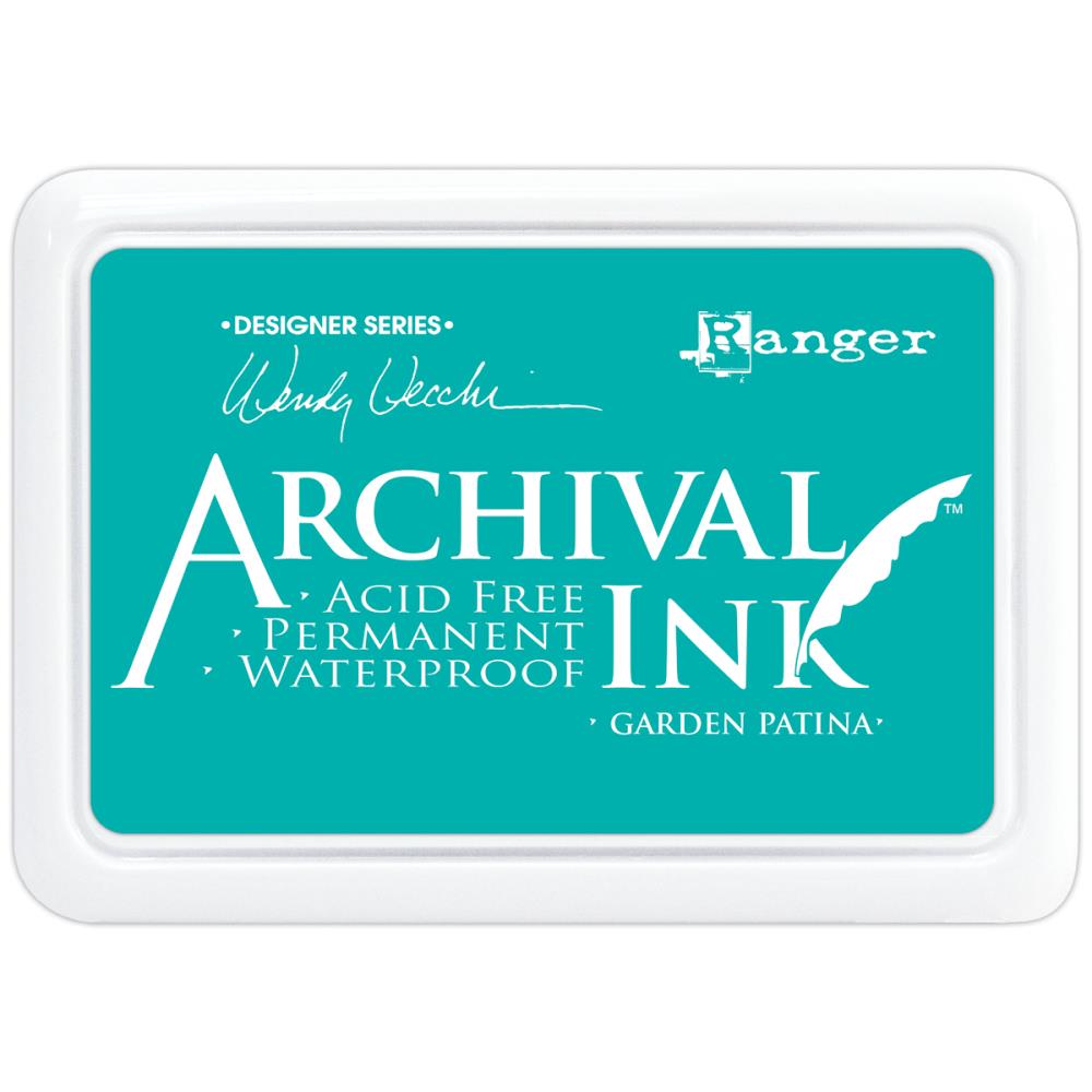 Ranger Archival Ink Pad- Wendy Vecchi Designer Series - Garden Patina