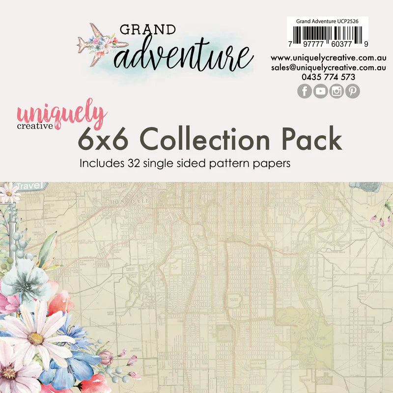 Uniquely Creative - 6x6 Collection Pack Mini - Grand Adventure